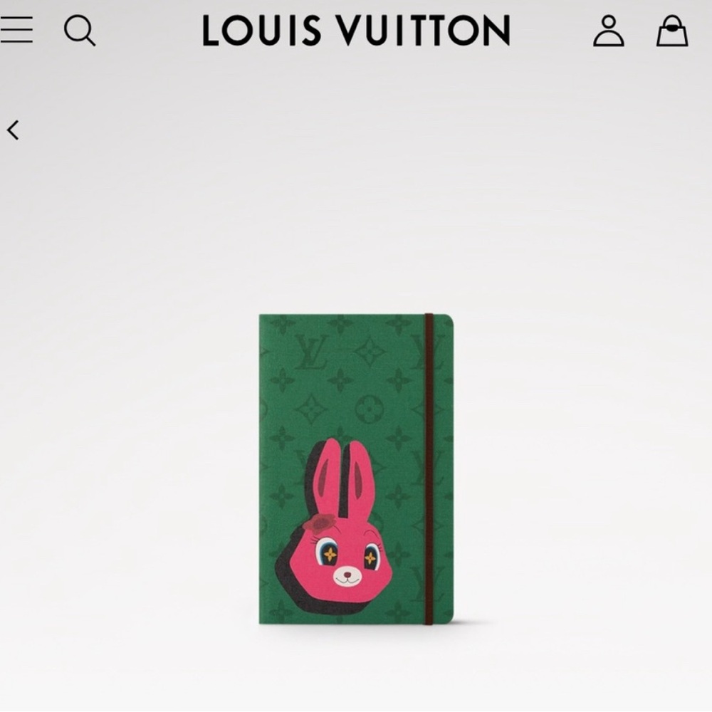 /traded/💯 Louis Vuitton Collector Jane Notebook MM "Come and Play with Me" - Picture 4 of 11